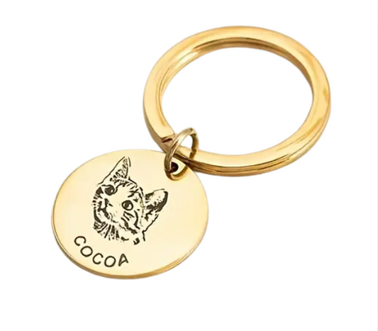 Sleutelhanger - PawPrint Classic